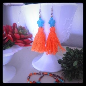 Earrings and bracelets